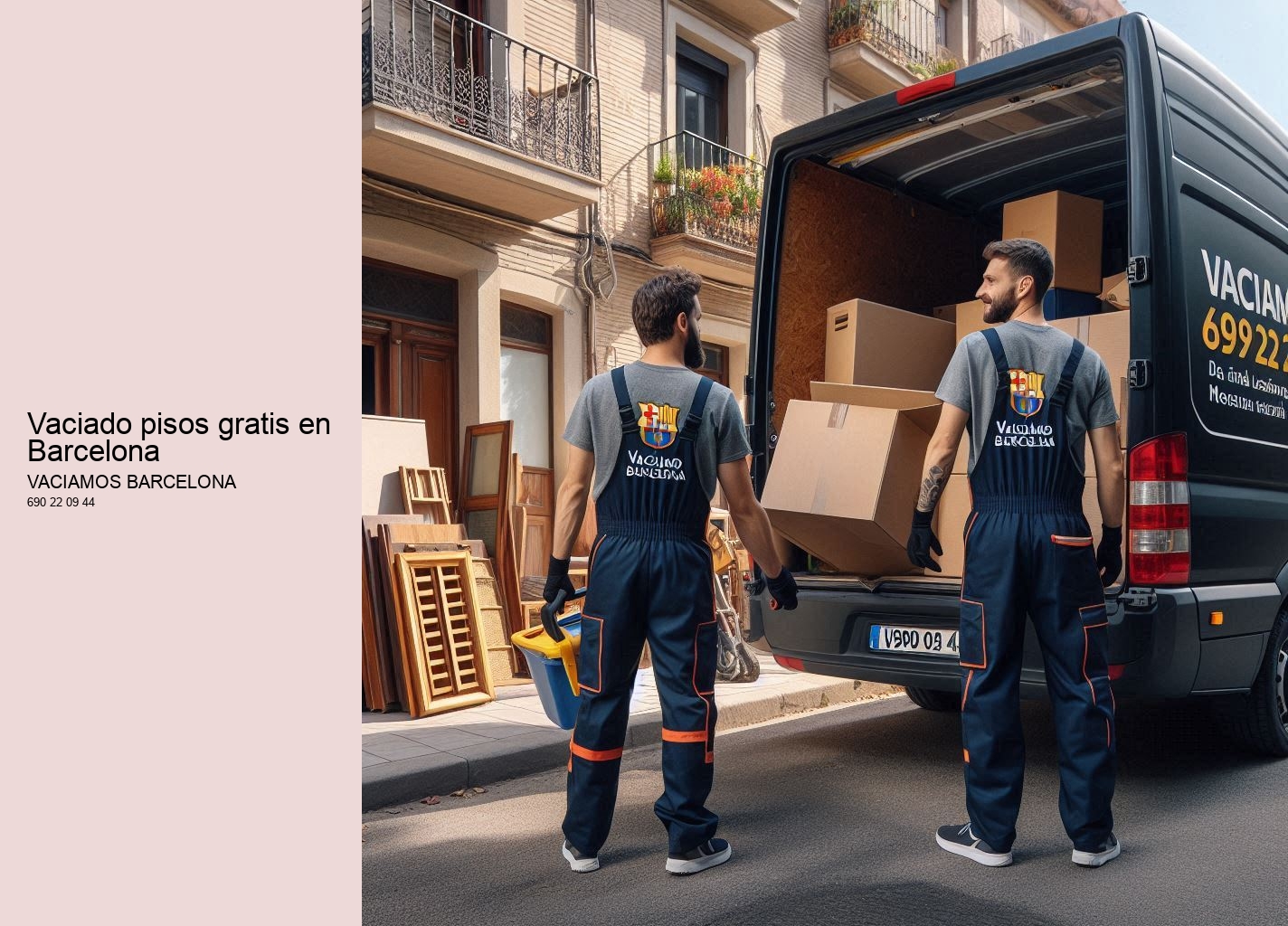 Desalojo y eliminación de enseres